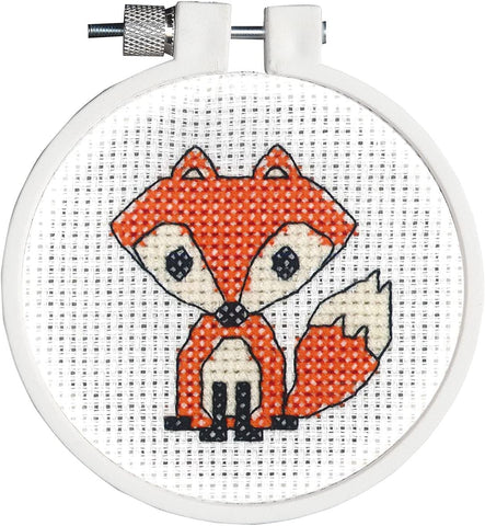 The FOX Janlynn/Kid Stitch Mini Counted Cross Stitch Kit 3