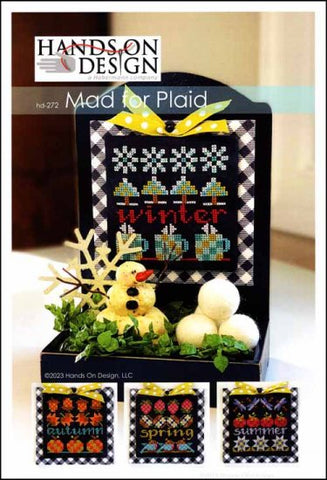 Mad for Plaid by Hands on Design Counted Cross Stitch Pattern