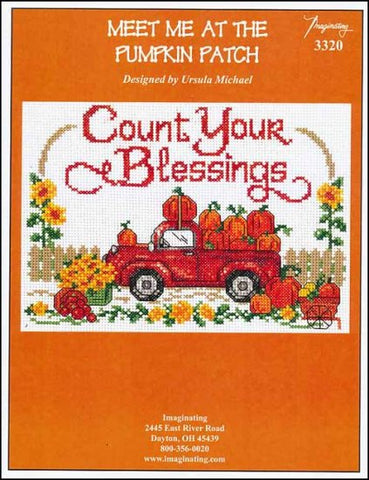 Meet Me At The Pumpkin Patch by Imaginating Counted Cross Stitch Pattern