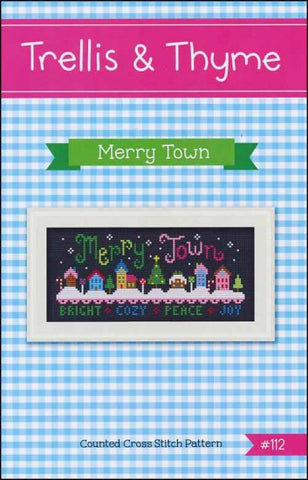 Merry Town by Trellis and Thyme Counted Cross Stitch Pattern