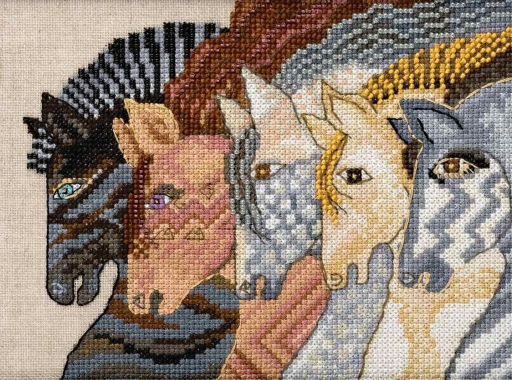 product_title] - Artful Needleworker Counted Cross Stitch