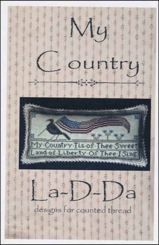 My Country By La-D-Da Counted Cross Stitch Pattern