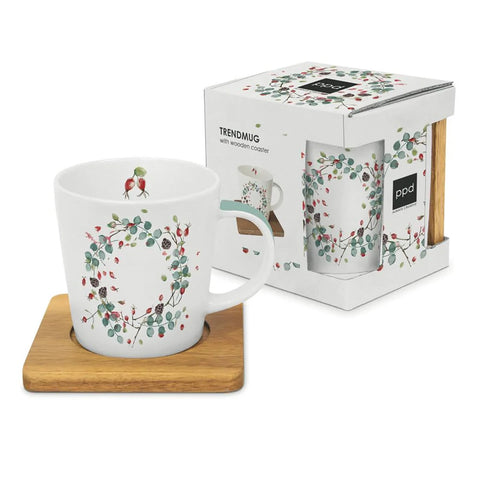 Nordic Moods Gift-Boxed Mug with Coaster from PPD