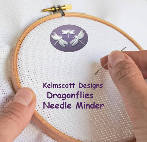 Dragonflies NEEDLE MINDER By Kelmscott Designs