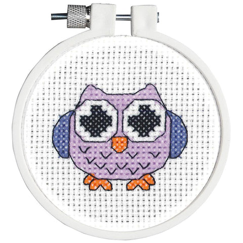 OWL Janlynn/Kid Stitch Mini Counted Cross Stitch Kit 3