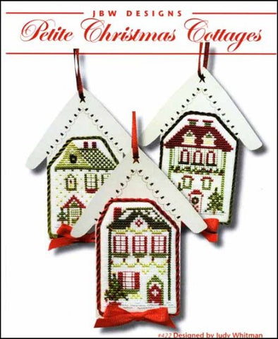 Petite Christmas Cottages by JBW Designs Counted Cross Stitch Pattern