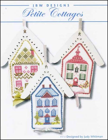 Petite Cottages by JBW Designs Counted Cross Stitch Pattern