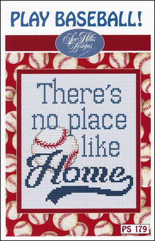 Play Baseball by Sue Hillis Designs Counted Cross Stitch Pattern