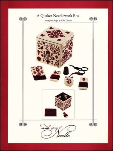Quaker Needlework Box by With My Needle Counted Cross Stitch Pattern