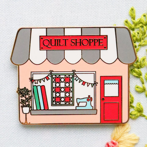 Quilt Shop Needle Minder by Flamingo Toes