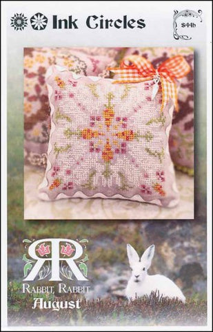 Rabbit Rabbit August by Ink Circles Counted Cross Stitch Pattern