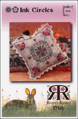 Rabbit Rabbit May by Ink Circles Counted Cross Stitch Pattern