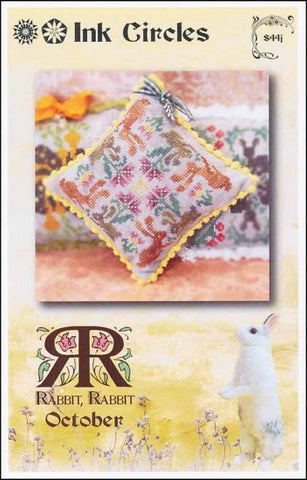 Rabbit, Rabbit October by Ink Circles Counted Cross Stitch Pattern