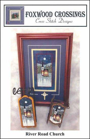 River Road Church by Foxwood Crossings Counted Cross Stitch Pattern