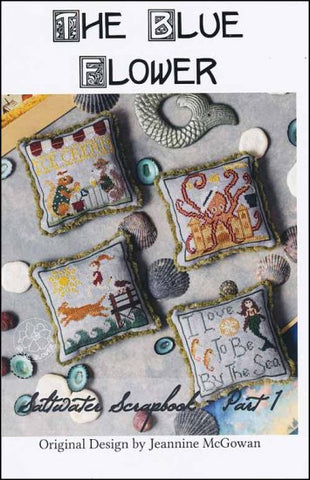 Saltwater Scrapbook Part 1 by The Blue Flower Counted Cross Stitch Pattern