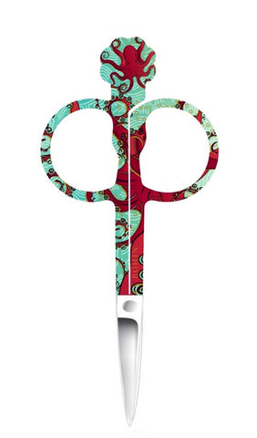 BOHIN SEA LIFE  MARINE EMBROIDERY SCISSORS-Octopus