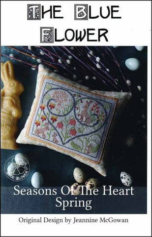 Seasons Of The Heart Spring by The Blue Flower Counted Cross Stitch Pattern