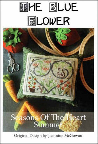 Seasons Of The Heart Summer by The Blue Flower Counted Cross Stitch Pattern