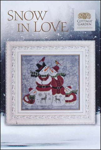Snow In Love by Cottage Garden Samplings Counted Cross Stitch Pattern