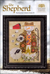 Snowman Collector Series 3: The Shepherd by Cottage Garden Samplings Counted Cross Stitch Pattern