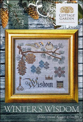 Songbird Garden Series 3: Winter's Wisdom by Cottage Garden Samplings Counted Cross Stitch Pattern