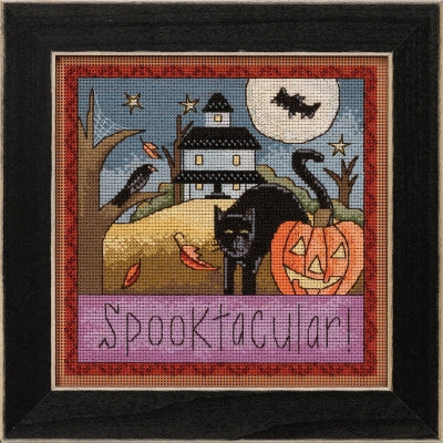 Spooktacular Halloween by Sticks - Beaded Counted Cross Stitch Kit