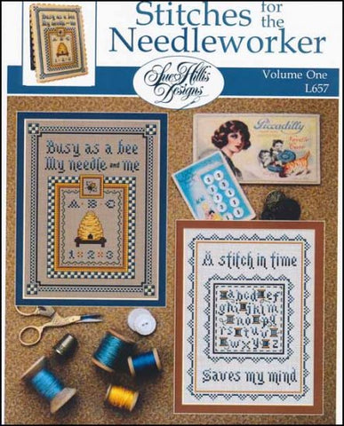 Stitches For The Needleworker Volume 1 by Sue Hillis Designs Counted Cross Stitch Pattern