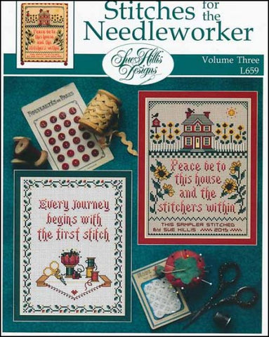 Stitches For The Needleworker Volume 3 by Sue Hillis Designs Counted Cross Stitch Pattern