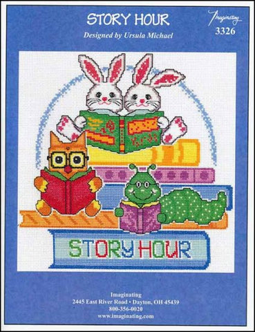 Story Hour by Imaginating Counted Cross Stitch Pattern