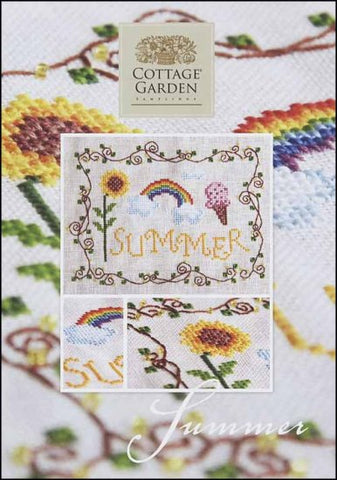 Summer by Cottage Garden Samplings Counted Cross Stitch Pattern