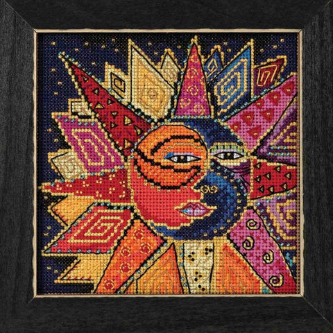 Laurel Burch Sun and Moon Dance by Mill Hill Counted Cross Stitch Kit