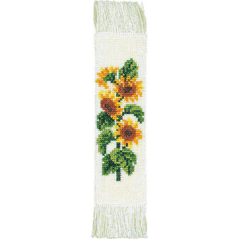 Sunflower Bookmark Counted Cross Stitch Kit  by Eva Rosenstand