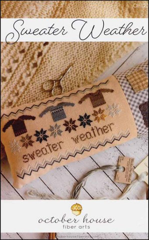 Sweater Weather by October House Counted Cross Stitch Pattern
