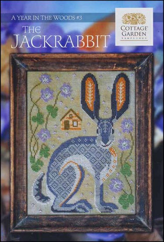 A Year In The Woods 3: The Jackrabbit by Cottage Garden Samplings Counted Cross Stitch Pattern