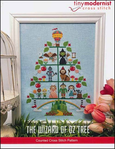 The Wizard Of Oz Tree By The Tiny Modernist Counted Cross Stitch Pattern