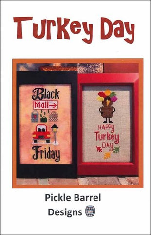 Turkey Day by Pickle Barrel Designs Counted Cross Stitch Pattern
