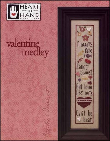 Valentine Medley by Heart in Hand Counted Cross Stitch Pattern