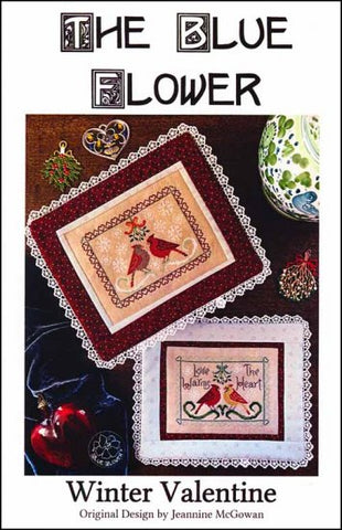 Winter Valentine by The Blue Flower Counted Cross Stitch Pattern