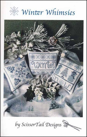 Winter Whimsies By Scissor Tail Designs Counted Cross Stitch Pattern
