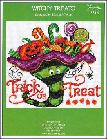 Witchy Treats by Imaginating Counted Cross Stitch Pattern