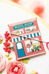 Wool Shop Main Street Magnetic Needle Minder by Flamingo Toes