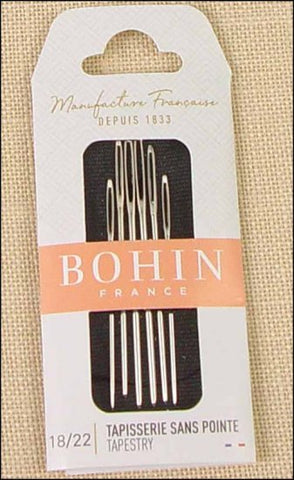 Bohin Tapestry Needles-sizes 18,20,22