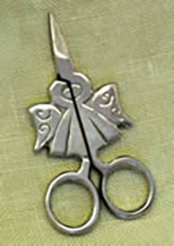 ANGEL SNIPS NEEDLE MINDER By Kelmscott Designs