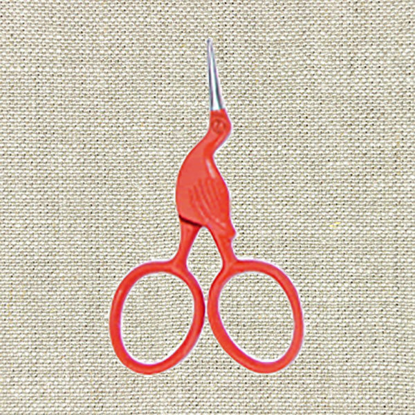 Kelmscott Design's Storklettes Scissors-Orange