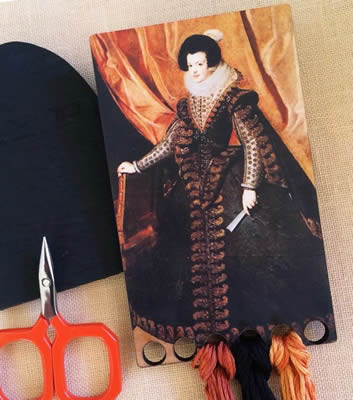 Kelmscott Design's Black Queen ThreadKeep