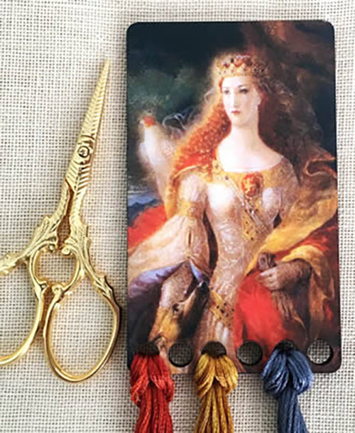 Kelmscott Design's The Crusade Queen Threadkeep