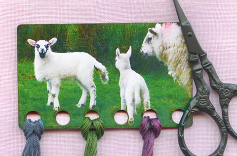 Kelmscott Design's Easter Lambs Thread Keep