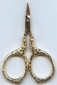 Kelmscott Design's Gold Elizabeth Rose Scissors