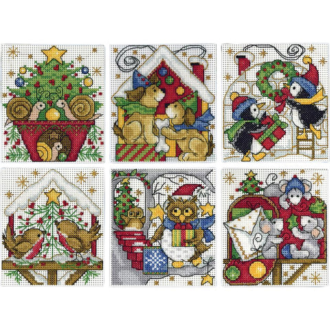 Home For The Holidays by Design Works Counted Cross Stitch Kit 2