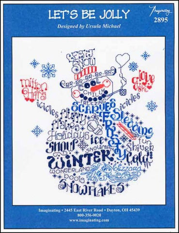 Let's Be Jolly by Imaginating Counted Cross Stitch Pattern